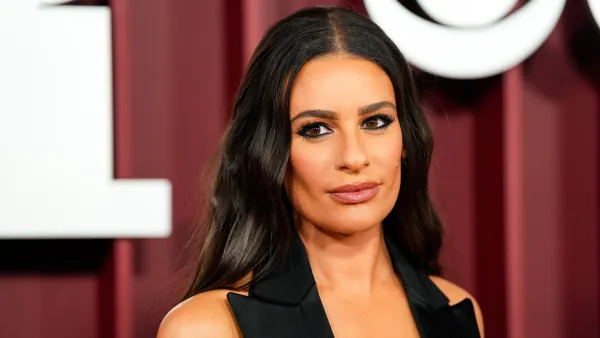 NEW YORK, NEW YORK - JUNE 08: Lea Michele attends The 78th Annual Tony Awards Red Carpet at Radio City Music Hall on June 08, 2025 in New York City. (Photo by Sean Zanni/Patrick McMullan via Getty Images)