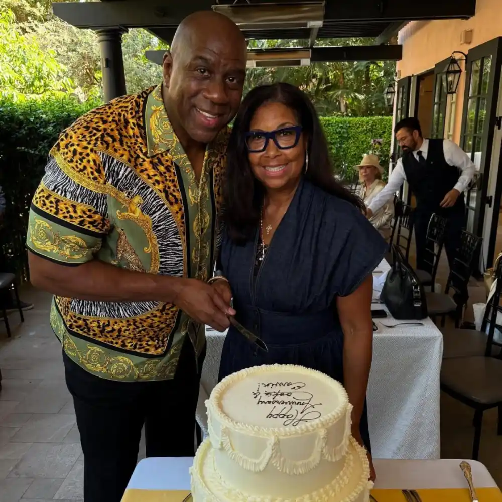 Magic Johnson Gushes Over His Best Friend Cookie Johnson After 34 Years of Marriage