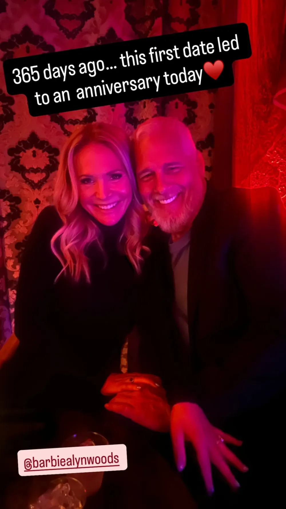 Mark Anderson and Barbara Alyn Woods Timeline