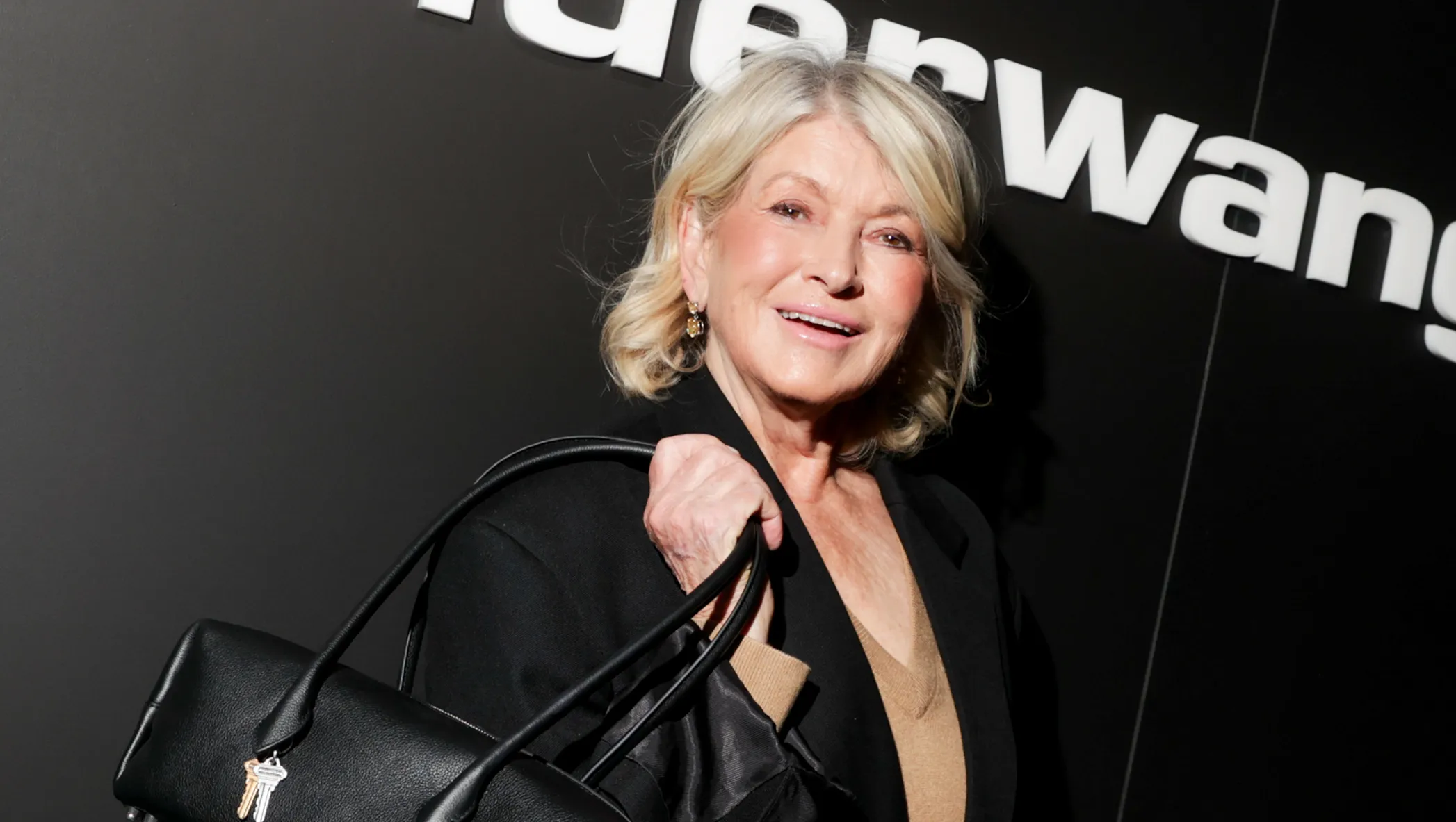 Martha Stewart at the Alexander Wang fashion show as part of Spring/Summer 2026 New York Fashion Week on September 12, 2025 in New York, New York. (Photo by Lexie Moreland/WWD via Getty Images)
