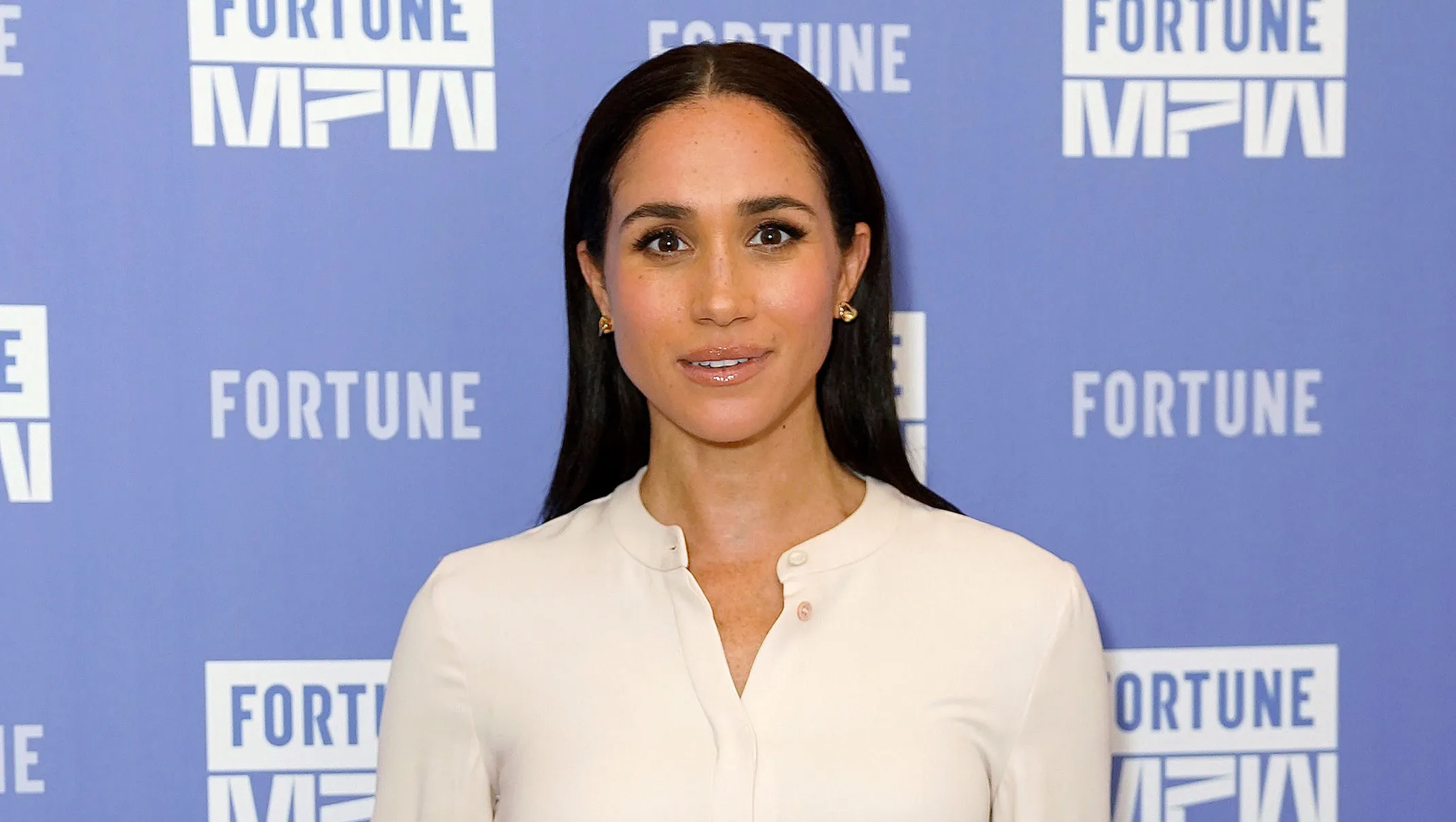 WASHINGTON, DC - OCTOBER 14: (EDITORIAL USE ONLY) Duchess of Sussex and Founder of As Ever, Meghan Markle, attends Fortune Most Powerful Women Summit 2025 at Salamander Hotel on October 14, 2025 in Washington, DC. (Photo by Leigh Vogel/Getty Images for Fortune Media)