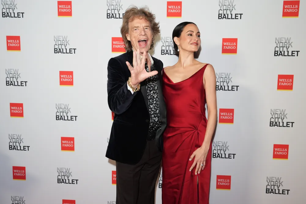 Mick Jagger and Melanie Hamrick