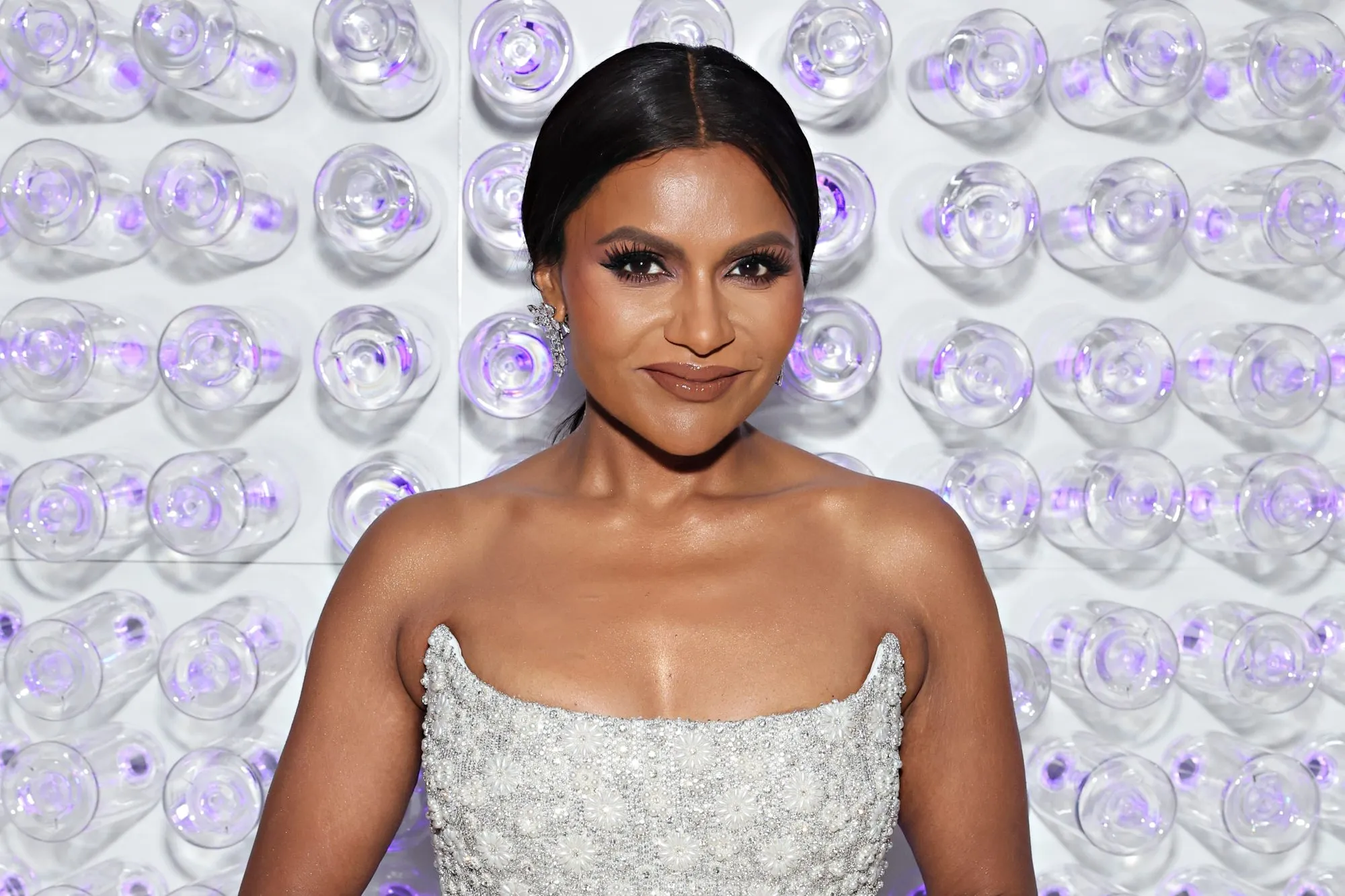 NEW YORK, NEW YORK - MAY 01: Mindy Kaling attends The 2023 Met Gala Celebrating "Karl Lagerfeld: A Line Of Beauty" at The Metropolitan Museum of Art on May 01, 2023 in New York City. (Photo by Cindy Ord/MG23/Getty Images for The Met Museum/Vogue)