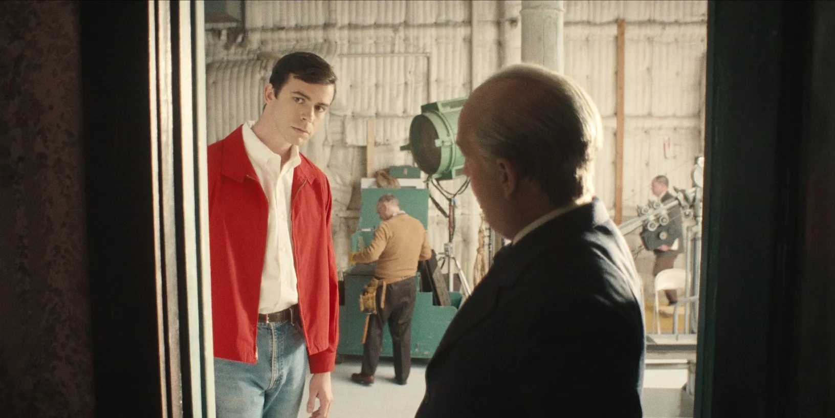 Joey Pollari, Tom Hollander in Monster: The Ed Gein Story