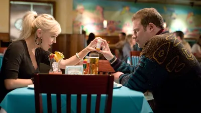 Anna Faris and Seth Rogen in Observe and Report