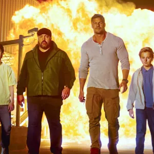 Benjamin Pajak, Kevin James, Alan Ritchson, Banks Pierce in Playdate
