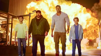 Benjamin Pajak, Kevin James, Alan Ritchson, Banks Pierce in Playdate