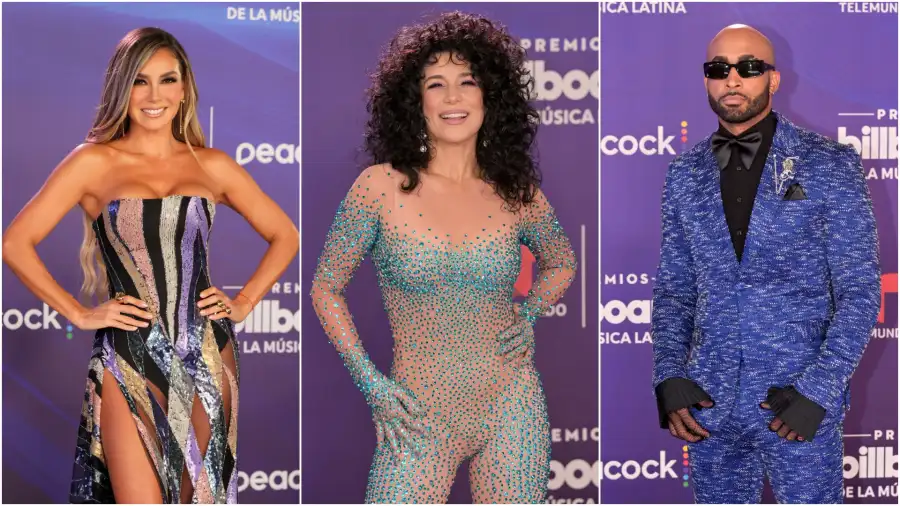 Elizabeth Gutiérrez, Karina y Carlos 'Caramelo' Cruz.