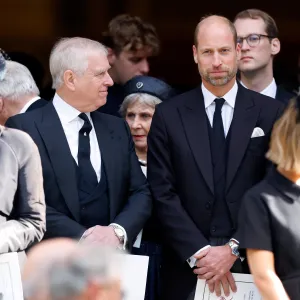 Prince William and Prince Andrew