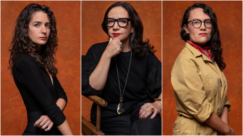 Laura Woldenberg, Mar&iacute;a Jos&eacute; Cuevas e Ivonne Guti&eacute;rrez.