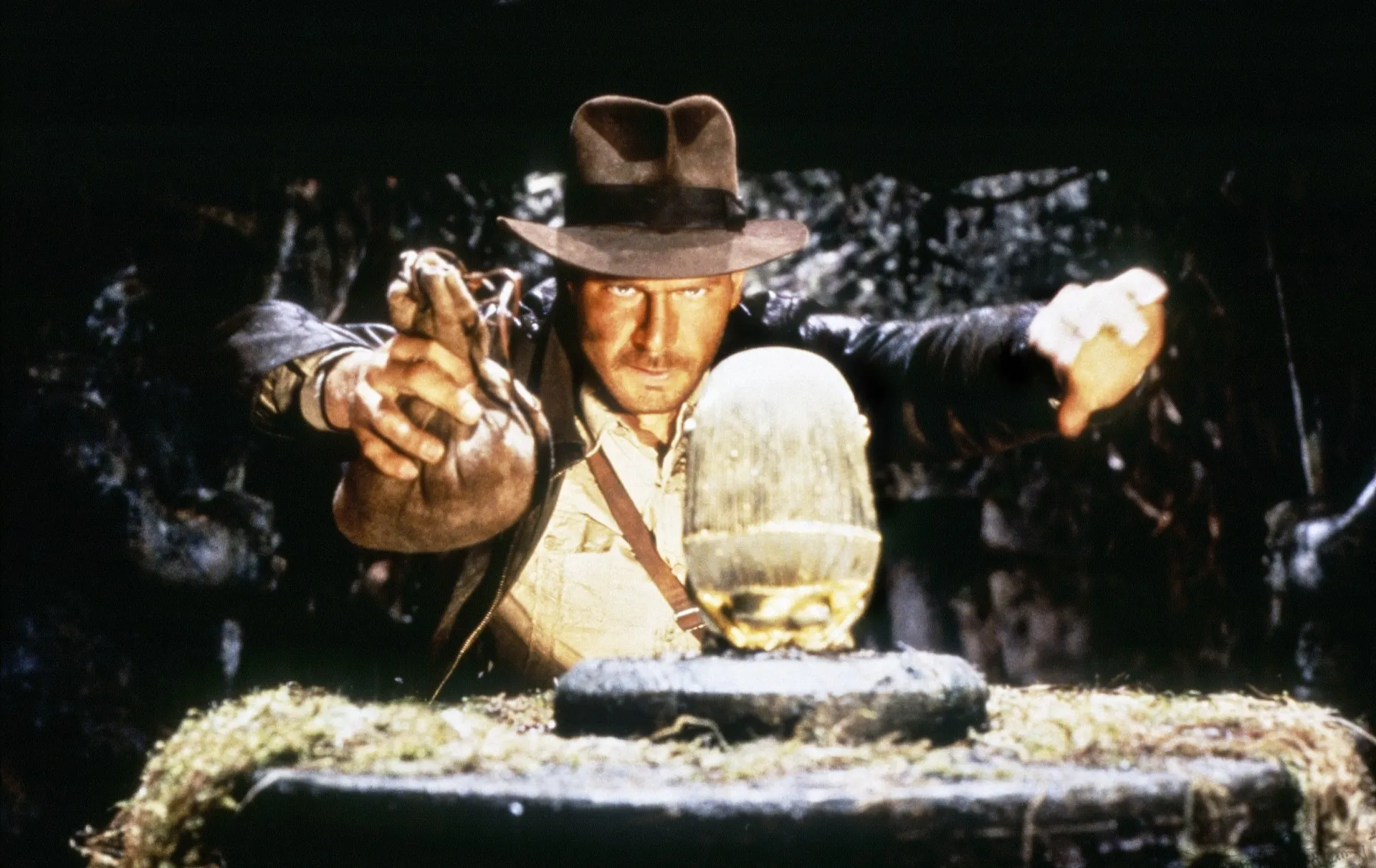 Harrison Ford in Raiders of the Lost Ark