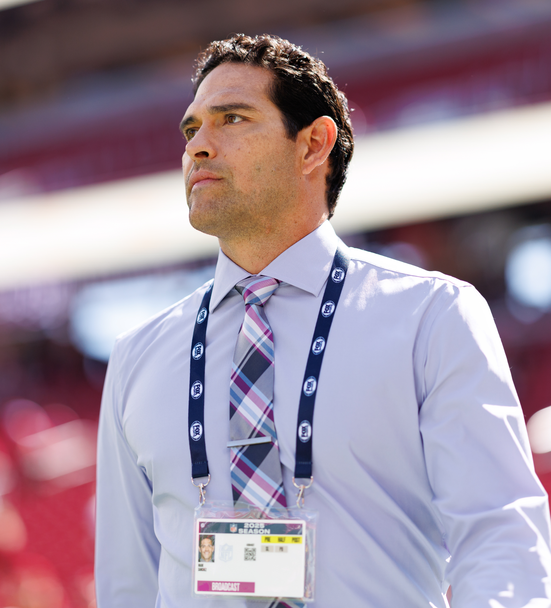 NFL broadcaster Mark Sanchez
