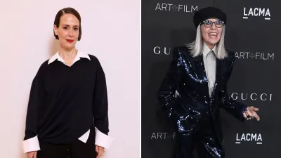 Sarah Paulson and Diane Keaton