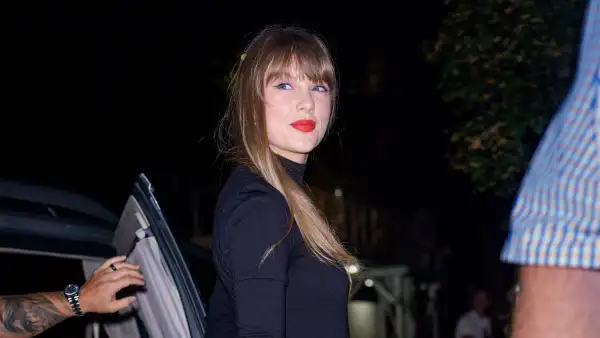 NEW YORK, NY - OCTOBER 7: Taylor Swift is seen on October 7, 2025 in New York City. (Photo by XNY/Star Max/GC Images)