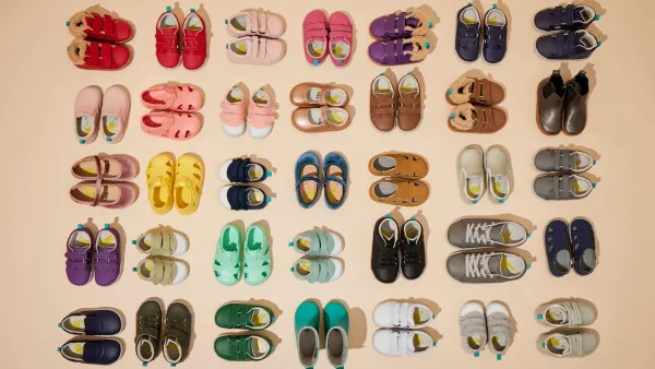 ten little shoes for kids