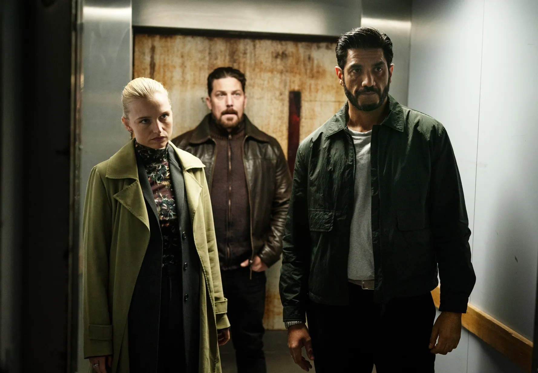 Clara Dessau, Dan Boie Kratfeldt, Afshin Firouzi in The Asset