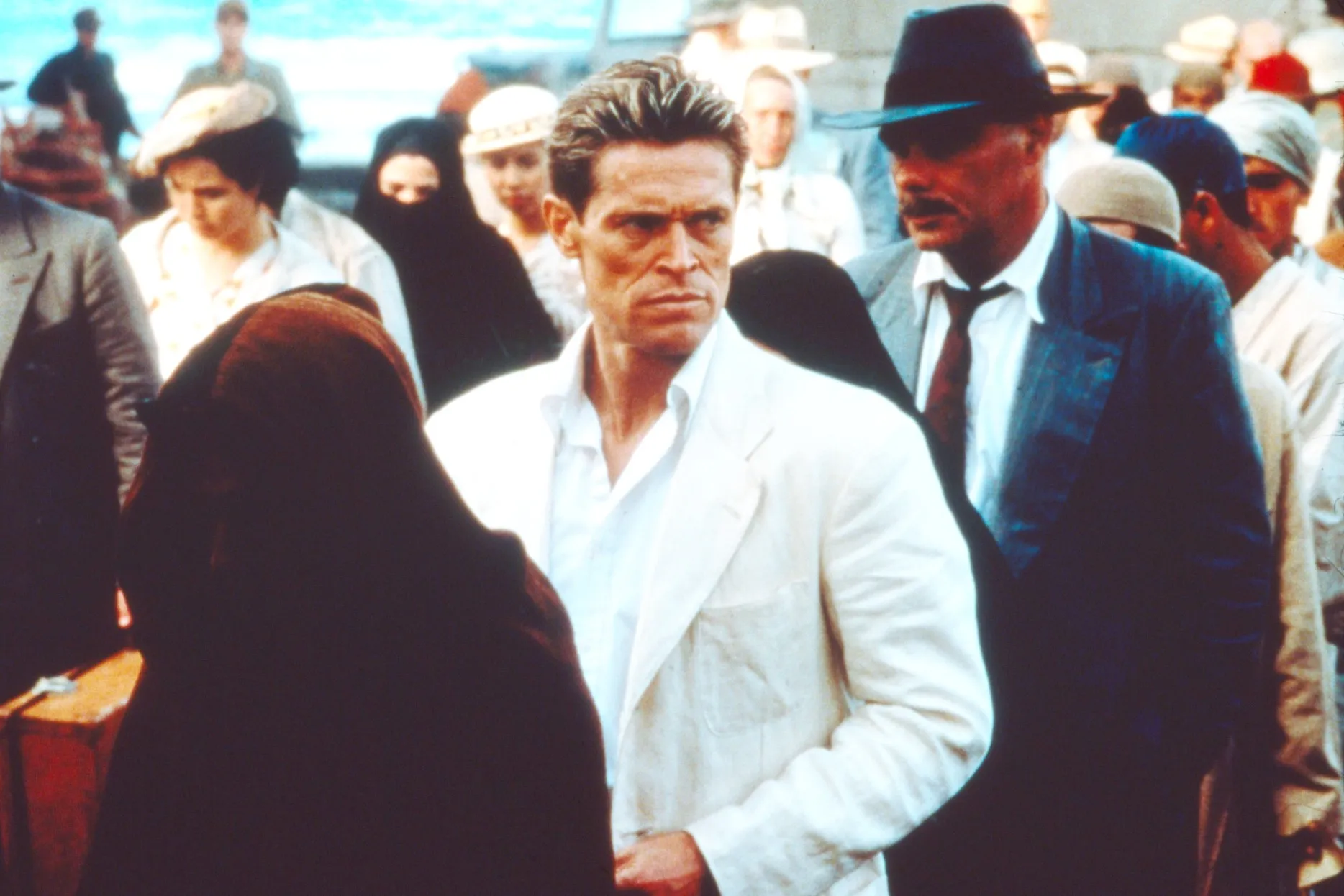Willem Dafoe in The English Patient
