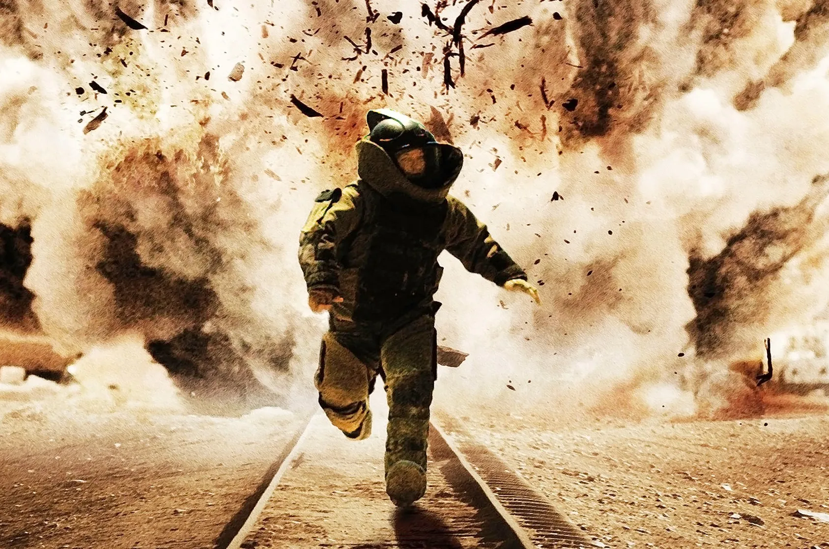Jeremy Renner in The Hurt Locker