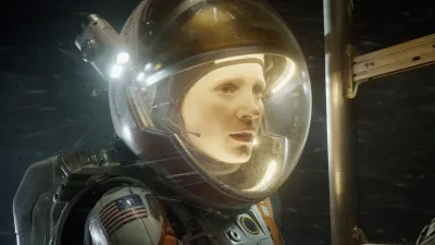 Jessica Chastain in The Martian