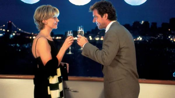 Natasha Richardson and Dennis Quaid in The Parent Trap