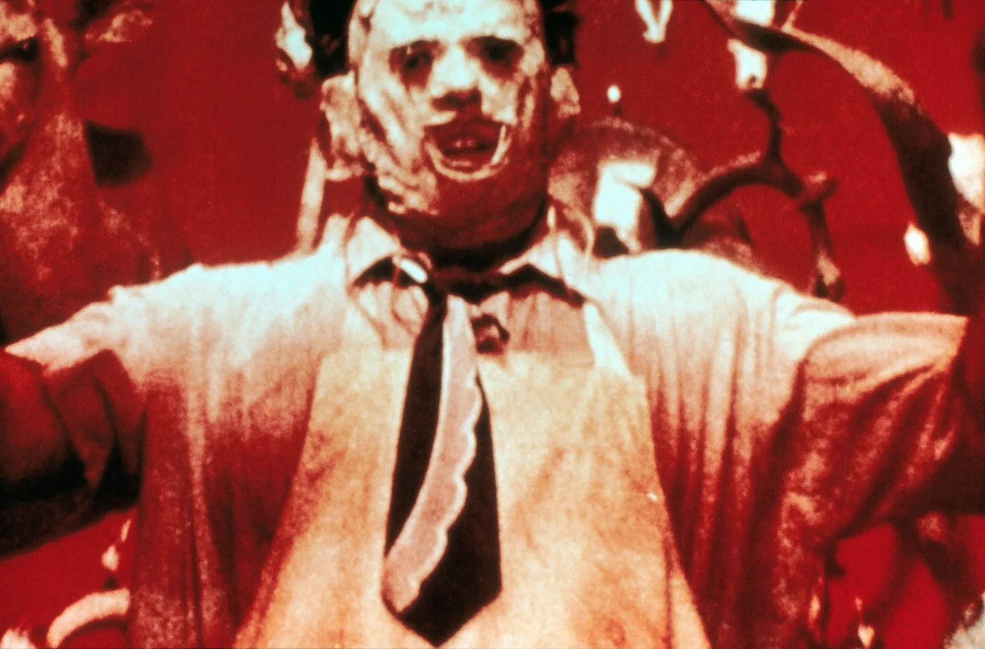 Gunnar Hansen in The Texas Chain Saw Massacre