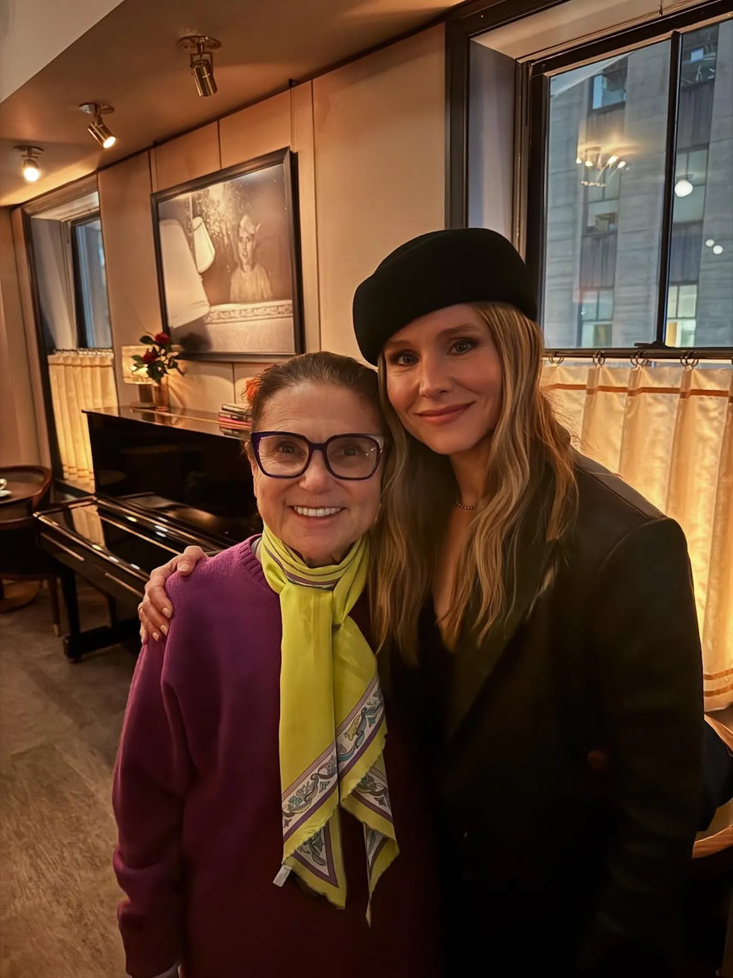 Tovah Feldshuh and Kristen Bell