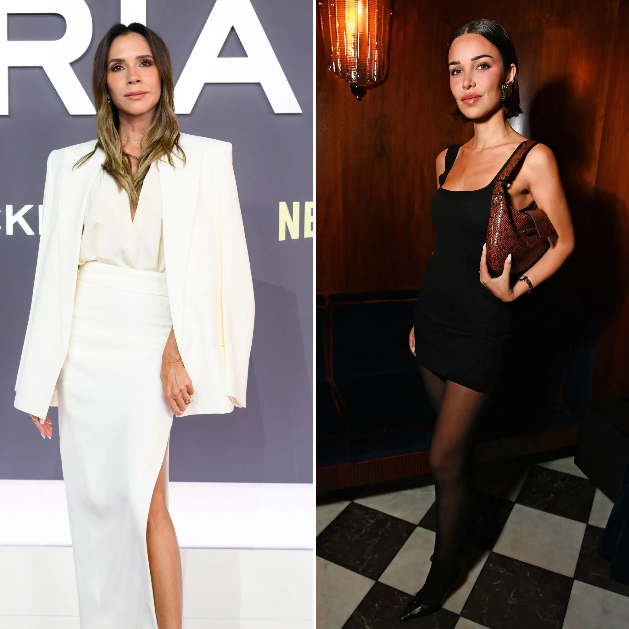 Victoria Beckham and Jackie Apostel