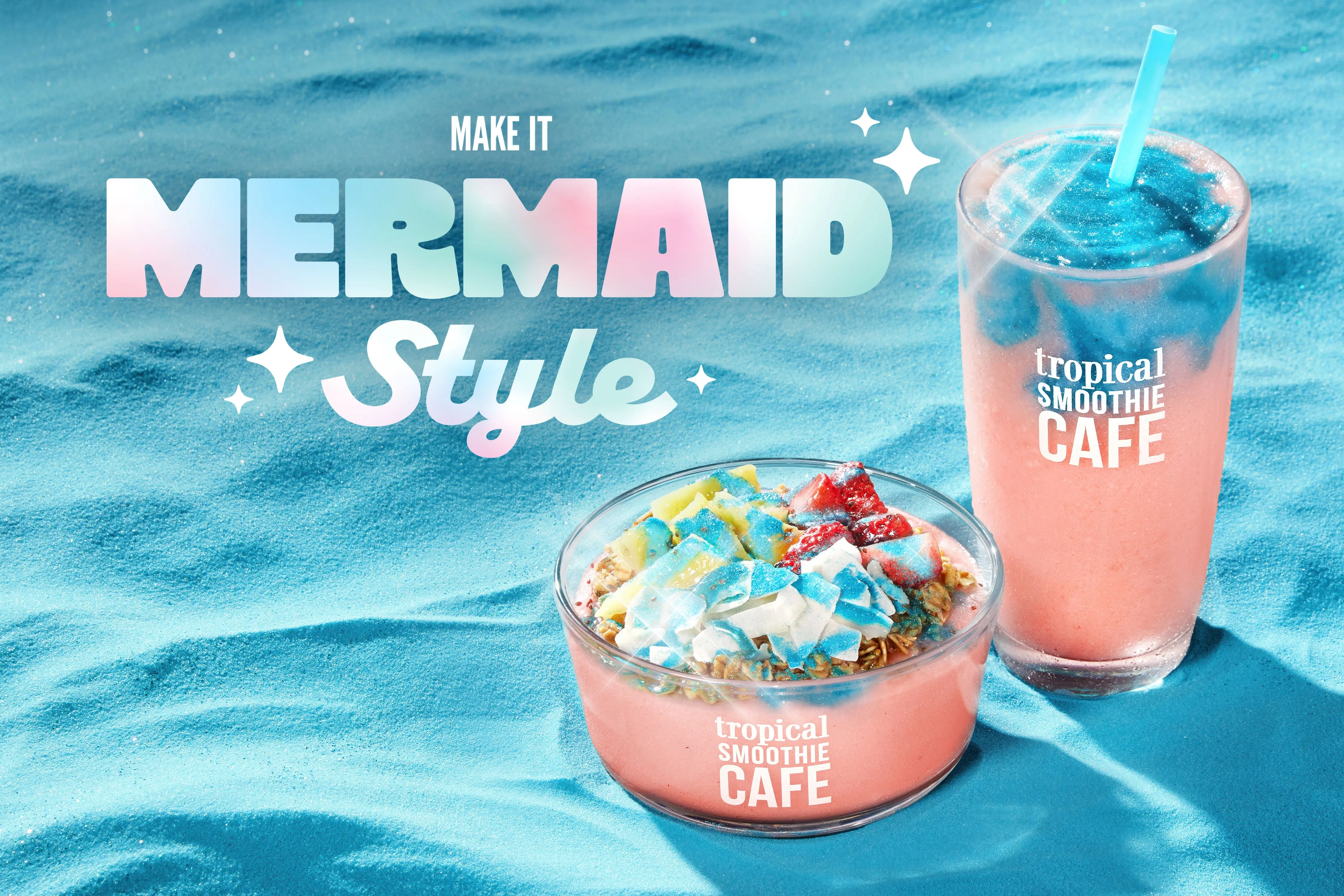 Tropical Smoothie Cafe Mermaid Style Menu