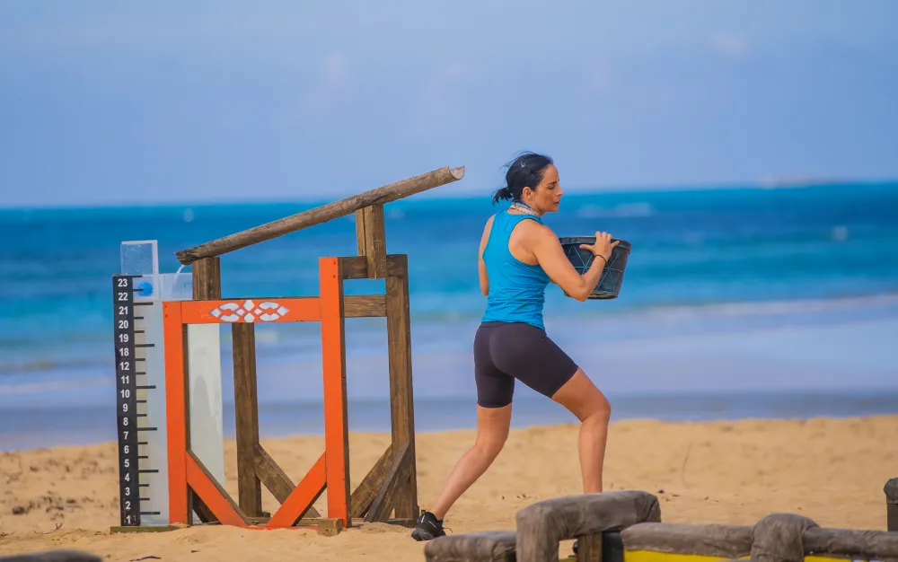 Ximena Herrera en 'La Isla: Desaf&iacute;o Extremo'.