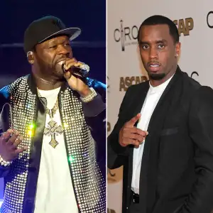50 Cent Teases Diddy Netflix Docuseries on GMA