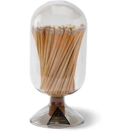 Skeem Glass Match Cloche with Striker
