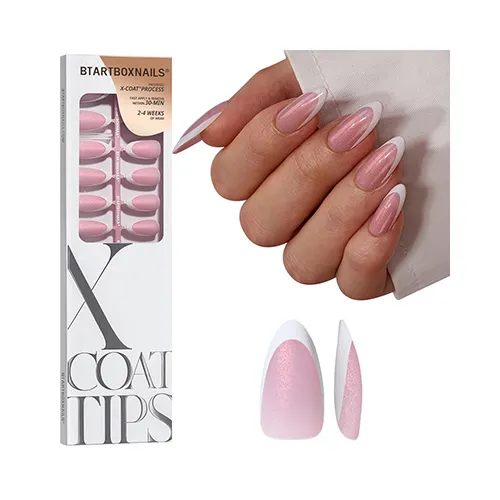 BTArtboxnails French Tip Press On Nails