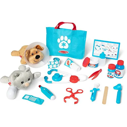 Melissa & Doug Examine and Treat Pet Vet Play Set