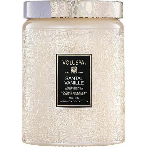 Voluspa Santal Vanille Large Jar Candle