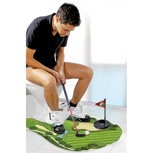 Goodlysports Toilet Golf Practice Mat