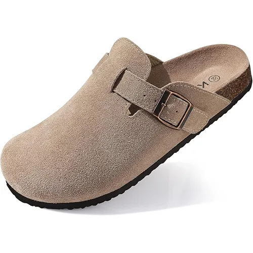 Kidmi Genuine Suede Clogs
