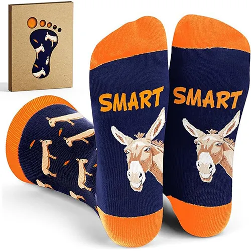 Sockjar Funny Donkey Socks