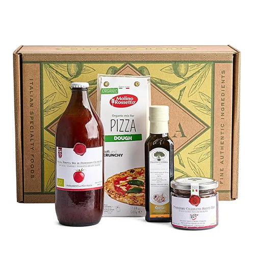 Bellina Organic Pizza Kit Gift Basket