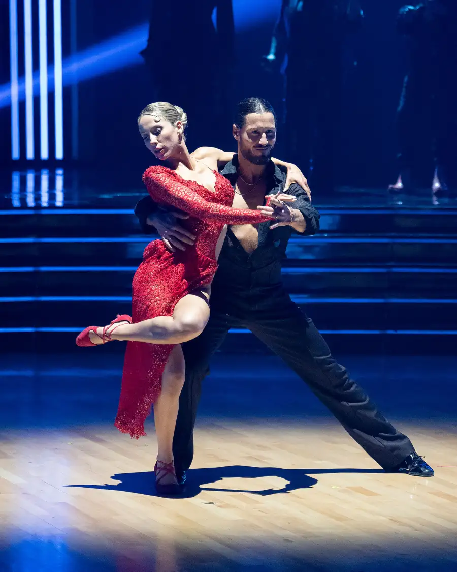 Alix Earle and Val Chmerkovskiy Dancing With the Stars Prince Night