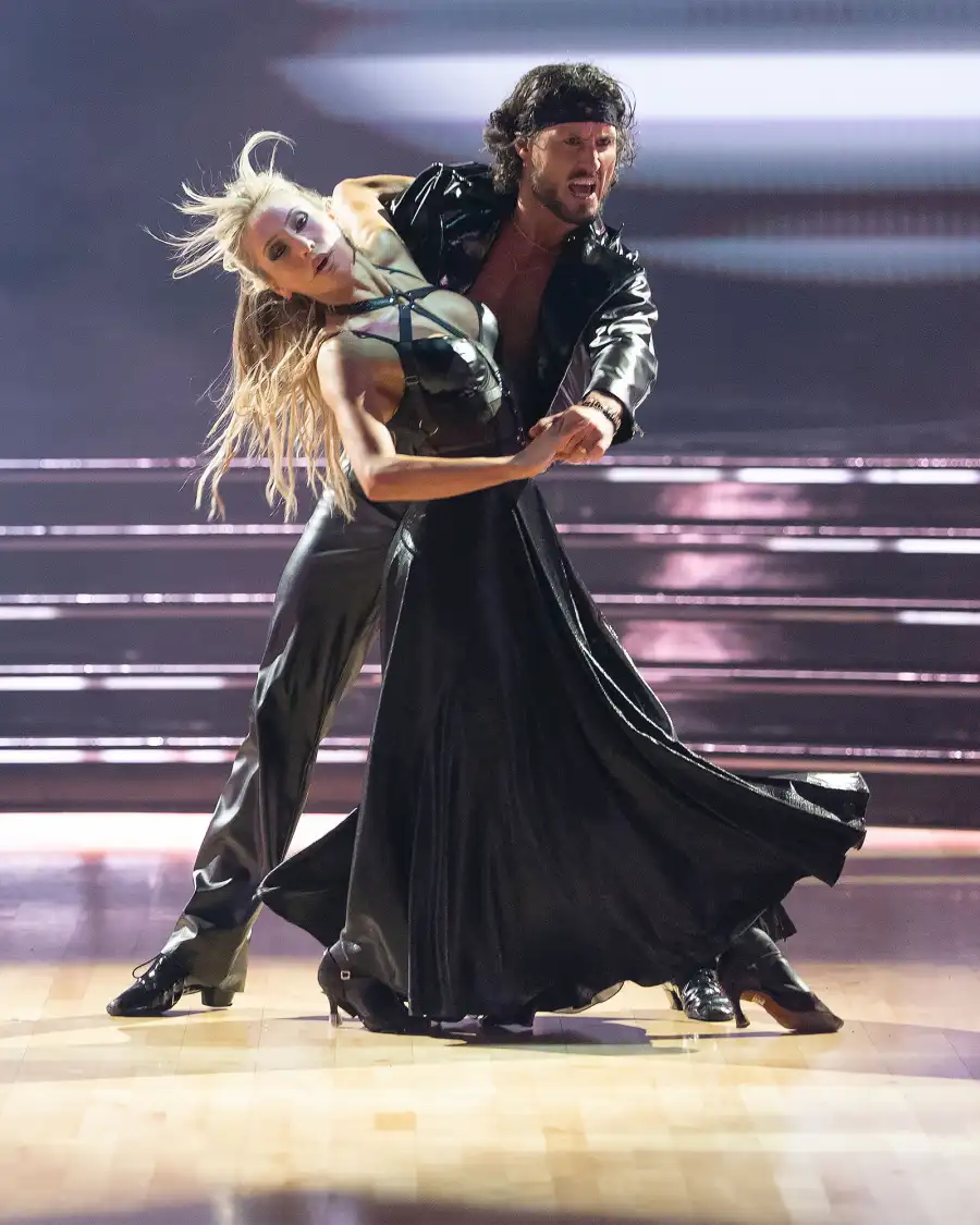 Alix Earle and Valentin Chmerkovskiy Dancing With The Stars Rock and Roll Hall of Fame Night