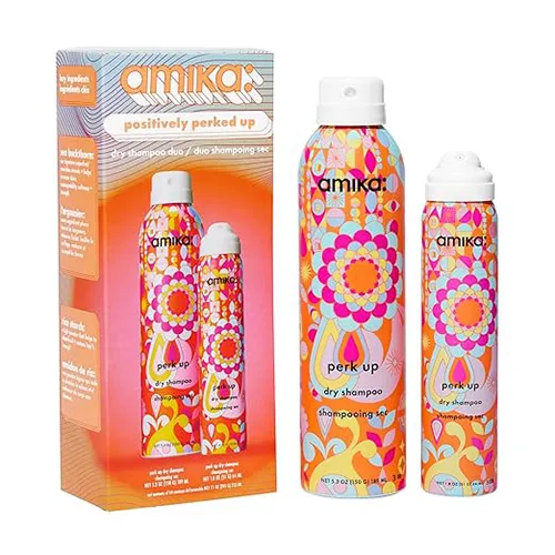 Amika Positively Perked Up Dry Shampoo Hair Gift Set