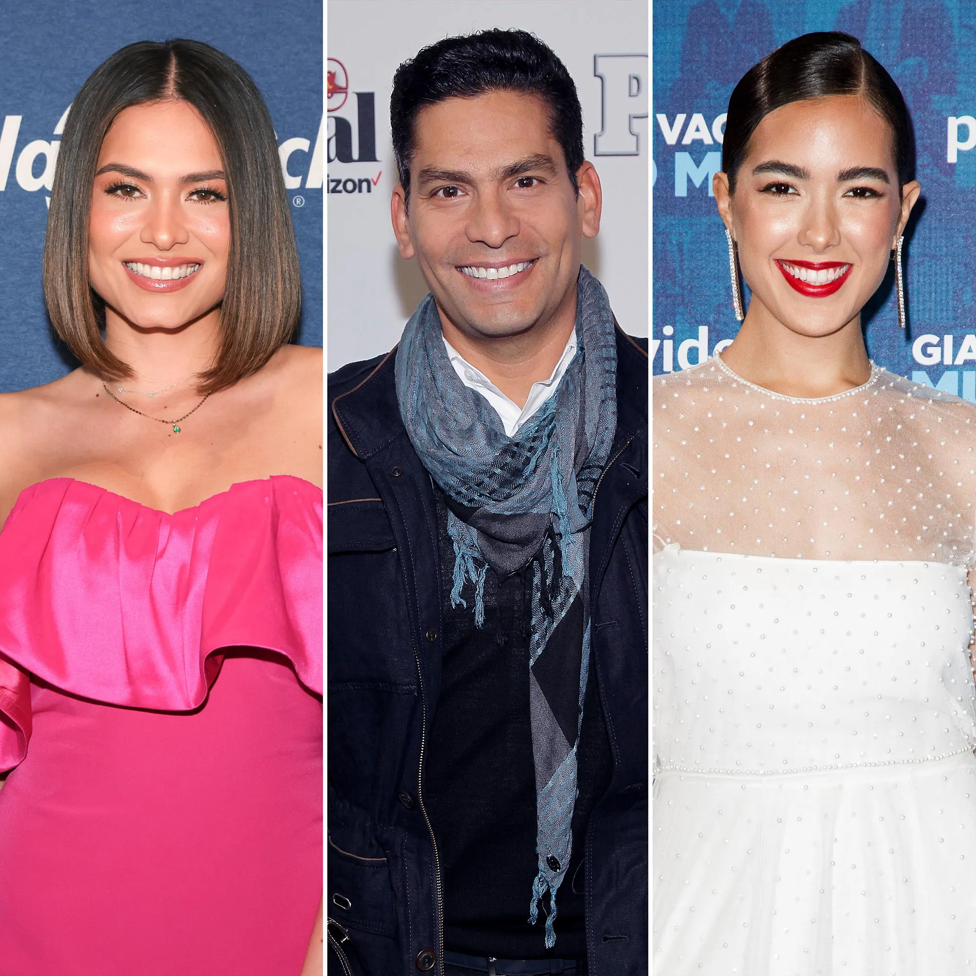 Andrea Meza Ismael Cala y Sharon Fonseca