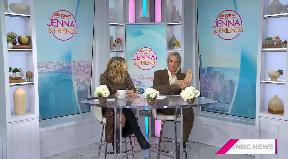 Andy Cohen Shows Off Feet on Today Show