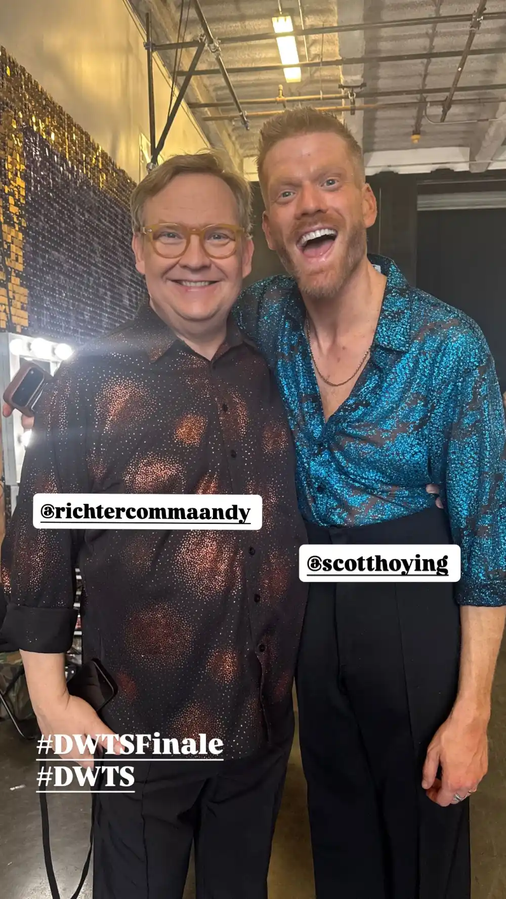 Andy Richter and Scott Hoying