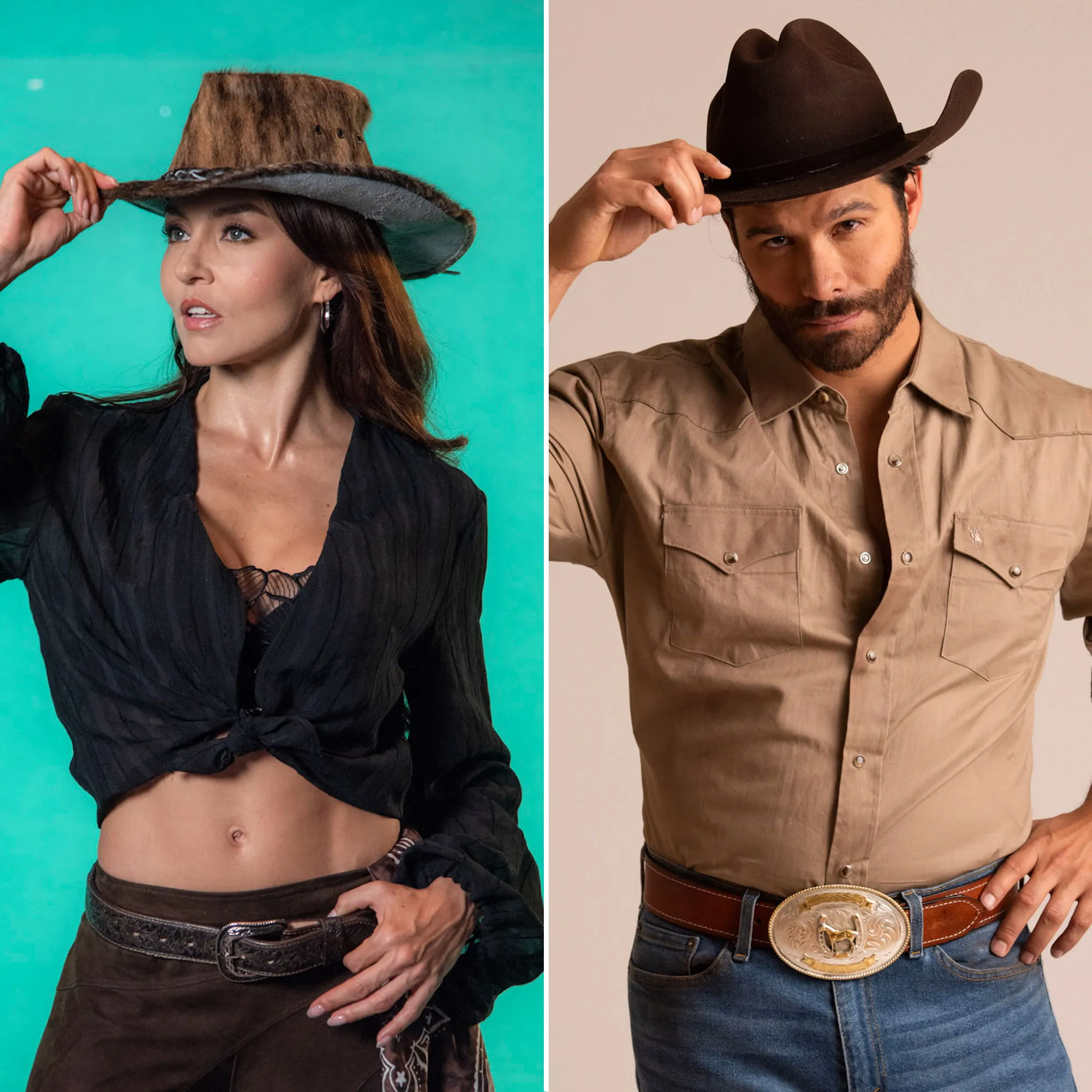 Angelique Boyer y Brandon Peniche