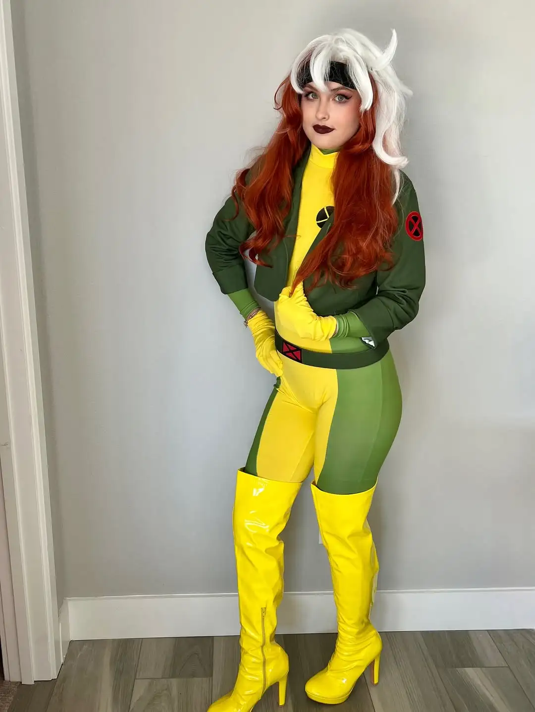Anna Nicole Smiths Daughter Goes as Rogue for Halloween in Rare New Photo
