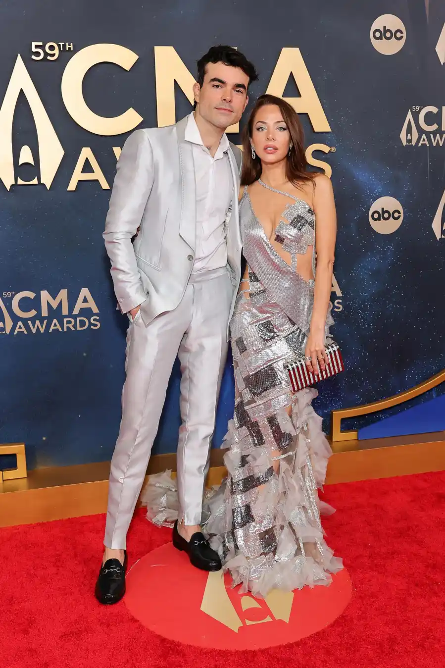 CMA Awards 2025 59th Arrivals Jake Etheridge and MacKenzie Porter of Thelma James 2247532305