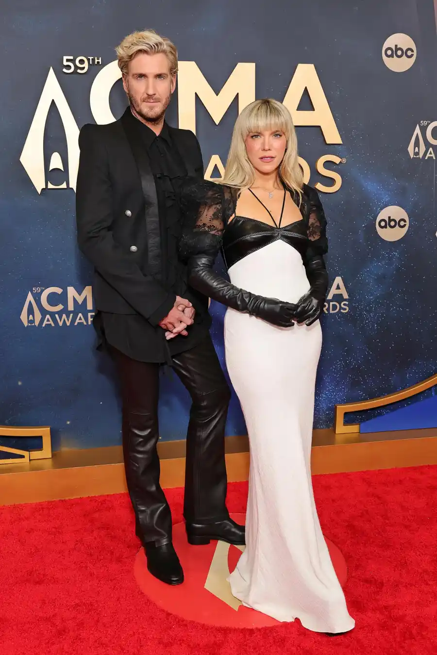 CMA Awards 2025 59th Arrivals Johnny Costello and Kimberly Perry 2247542173