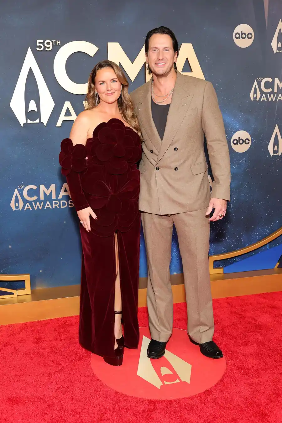 CMA Awards 2025 59th Arrivals Kailey Dickerson and Russell Dickerson 2247539332