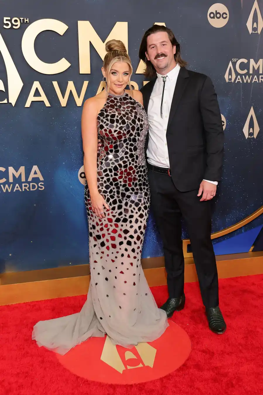 CMA Awards 2025 59th Arrivals Lauren Alaina and Cam Arnold 2247541940